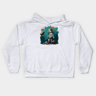 Hammer Girl Kids Hoodie